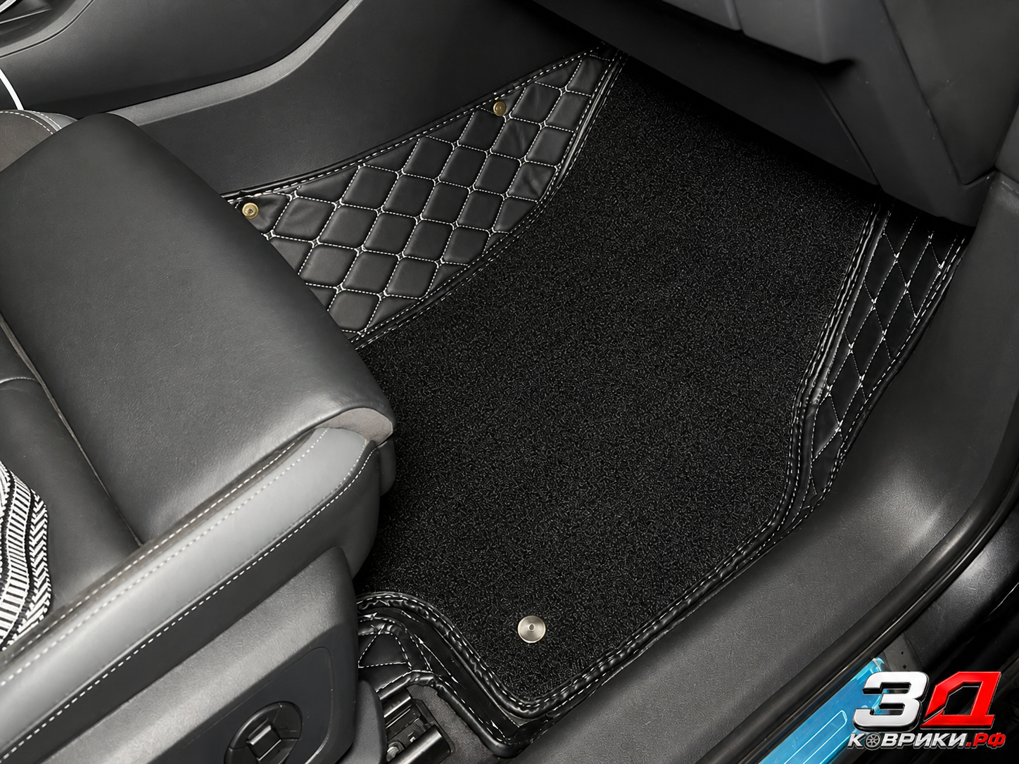 3D коврики AUDI Q3, пассажирская зона