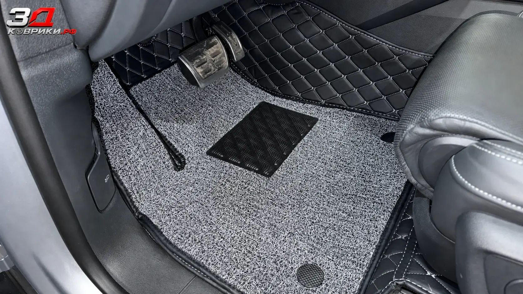 3D коврики AUDI Q8, водительская зона