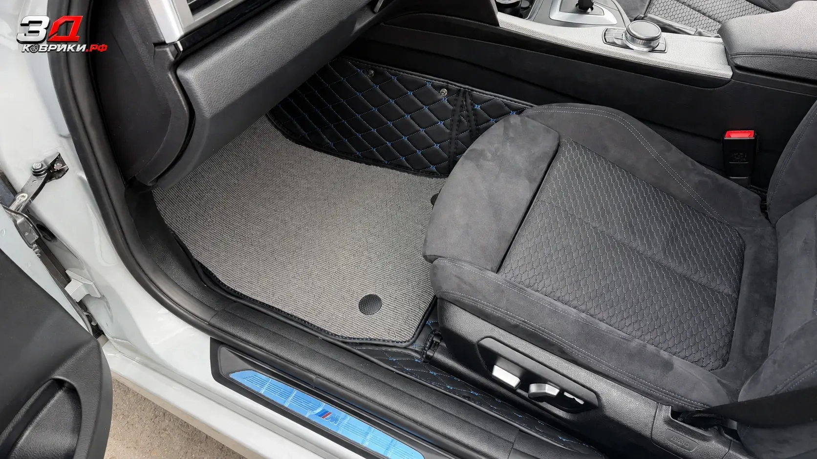 3D коврики BMW 3 Series, пассажирская зона