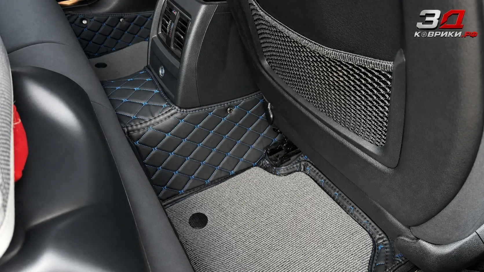 3D коврики BMW 3 Series, пороги и тоннель