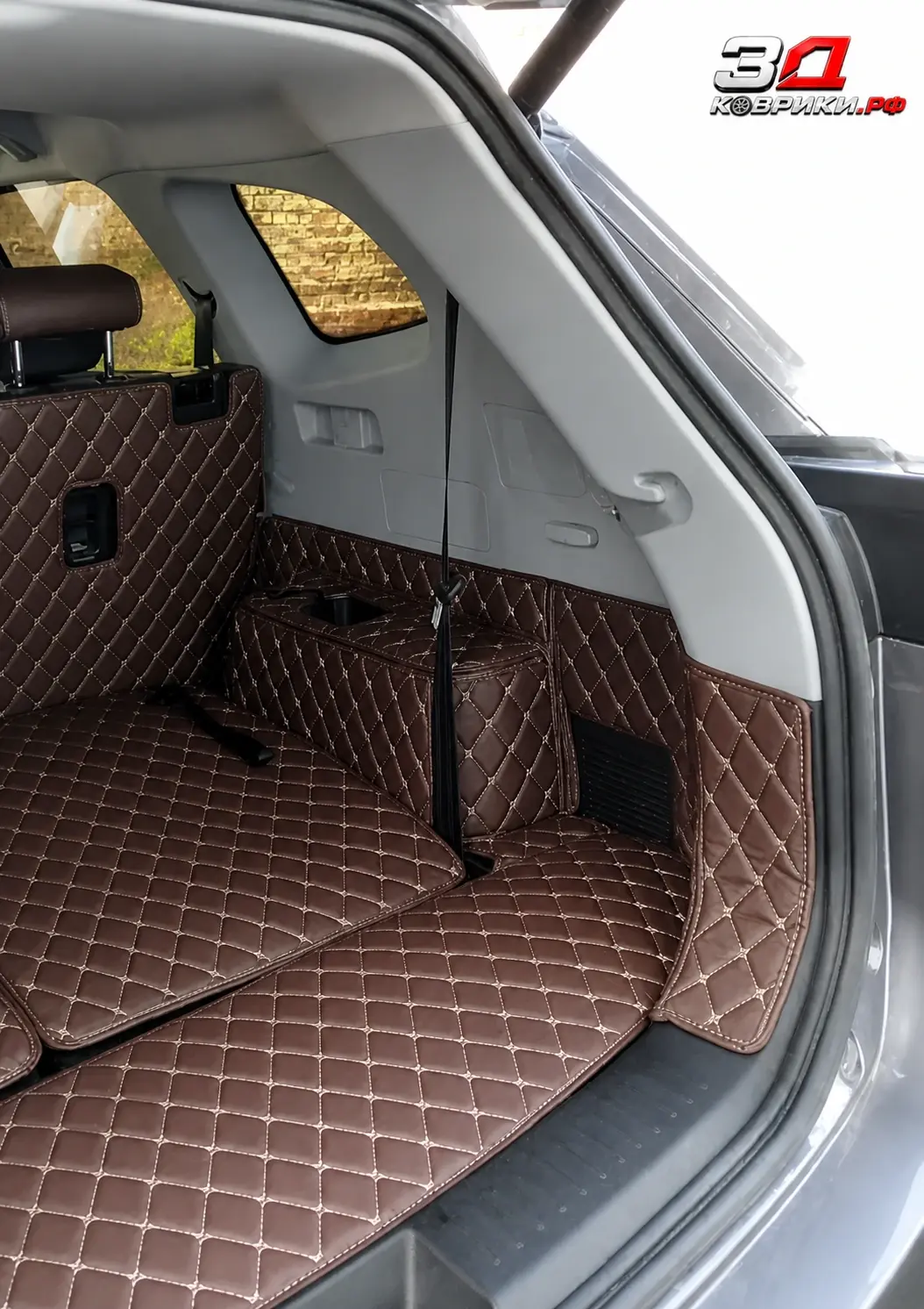 3D коврики Chery Tiggo 8, багажник