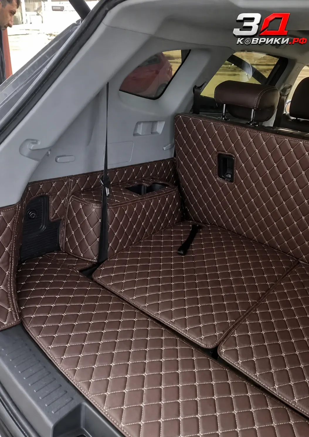 3D коврики Chery Tiggo 8, пассажирская зона