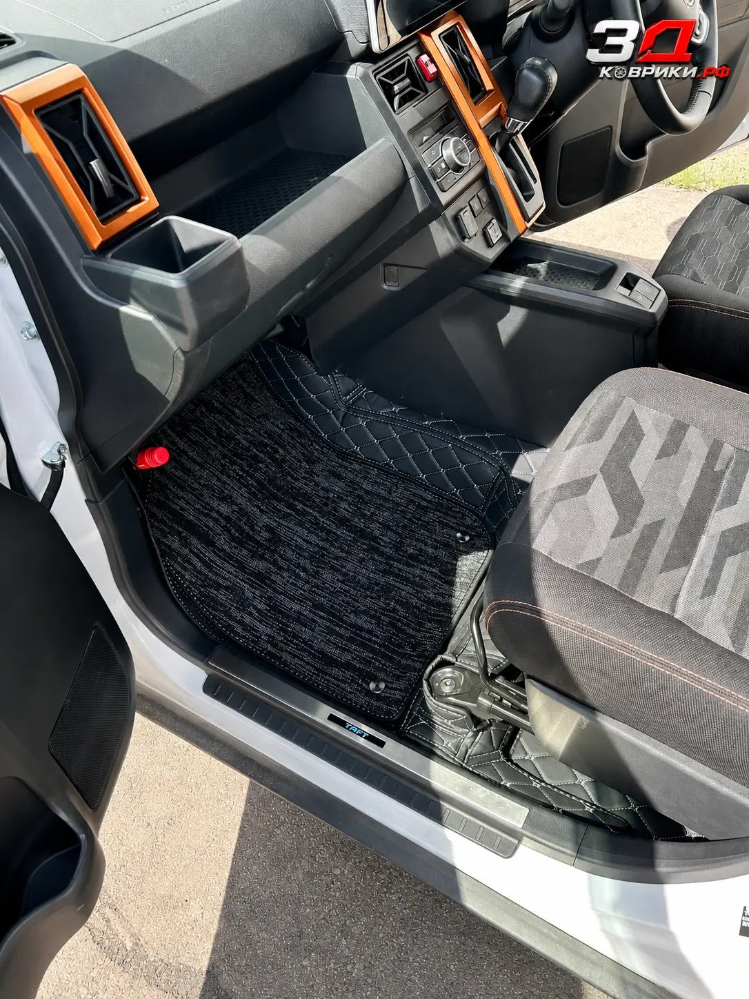 3D коврики Daihatsu Taft II, пассажирская зона