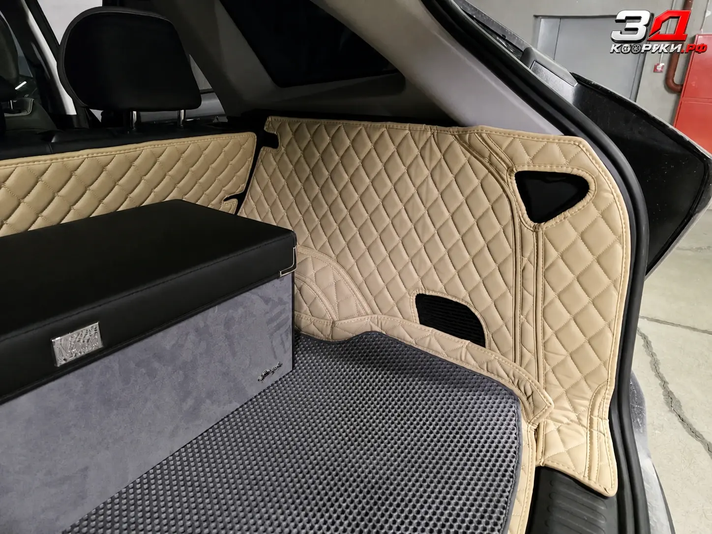 3D коврики Geely Atlas, детали защитного слоя