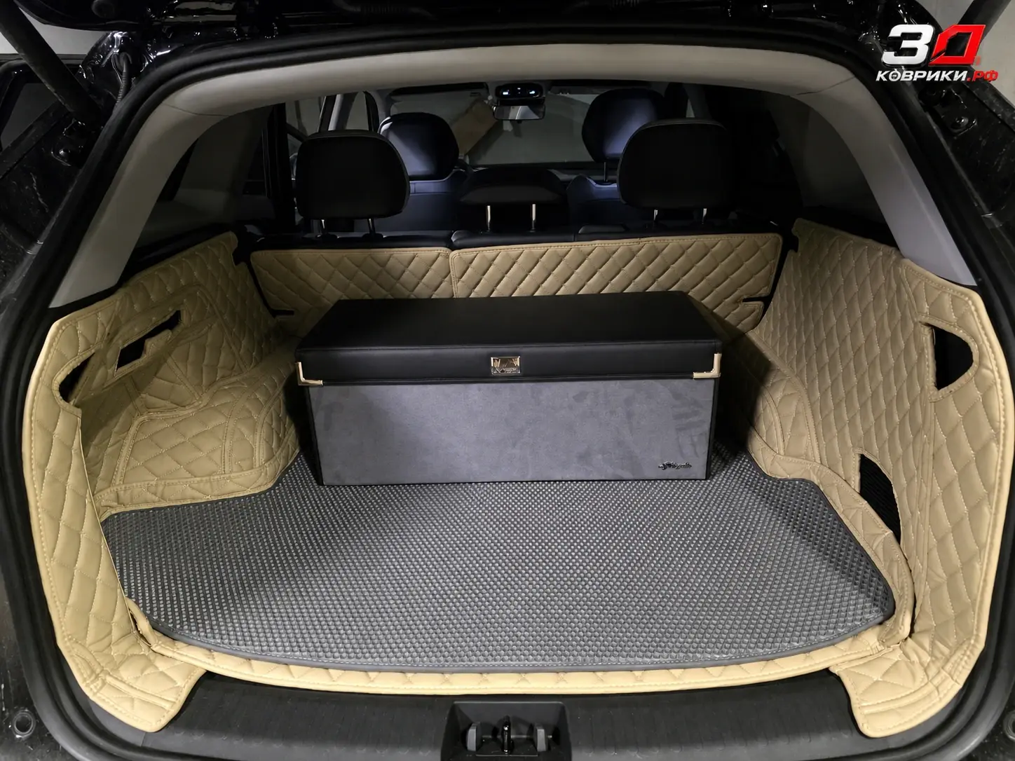 3D коврики Geely Atlas, багажник