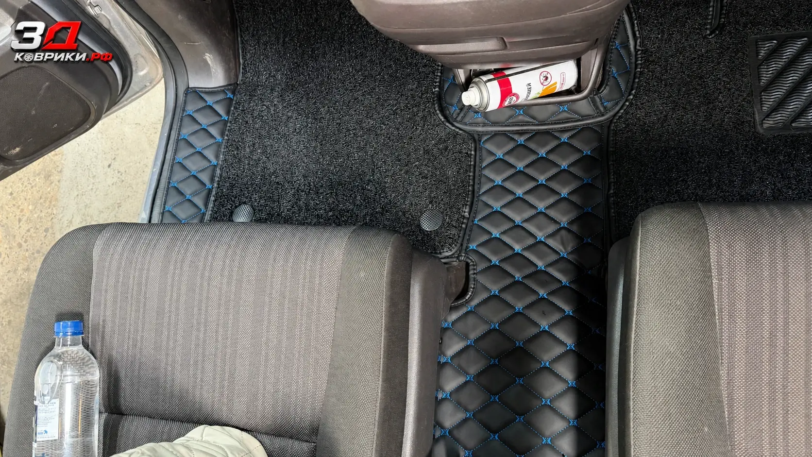 3D коврики Honda Freed, задний ряд