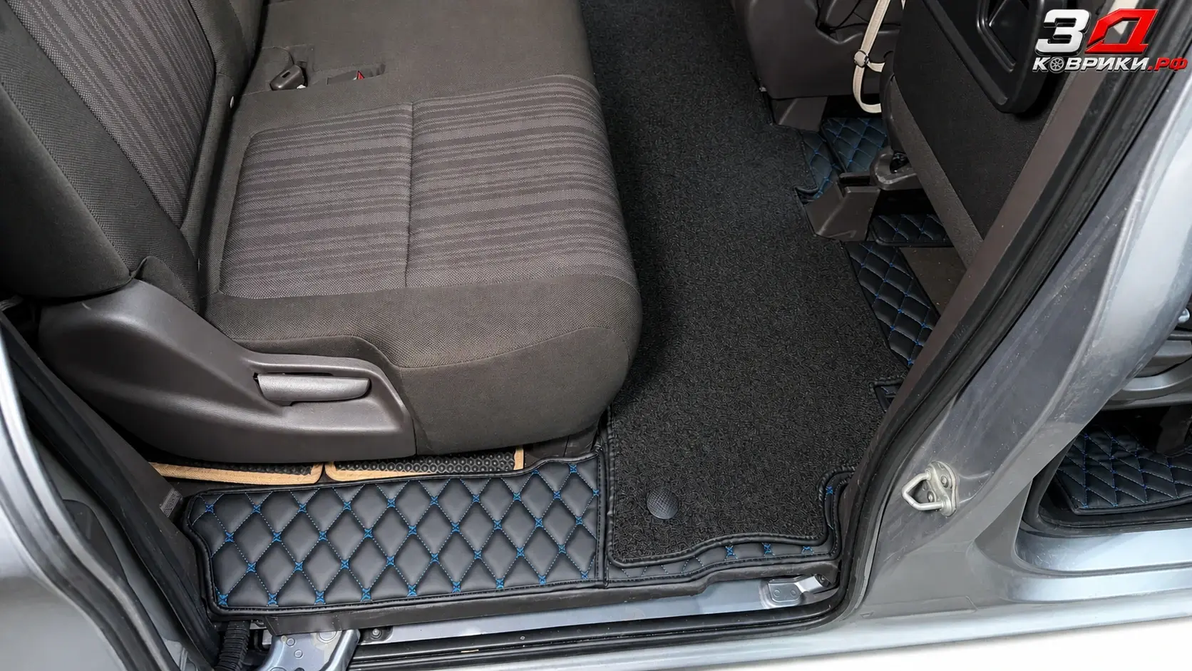 3D коврики Honda Freed, пассажирская зона