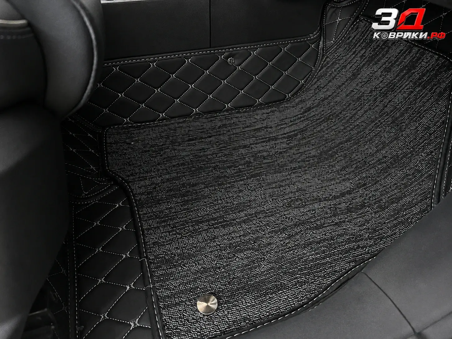 3D коврики Jaecoo J7, задний ряд