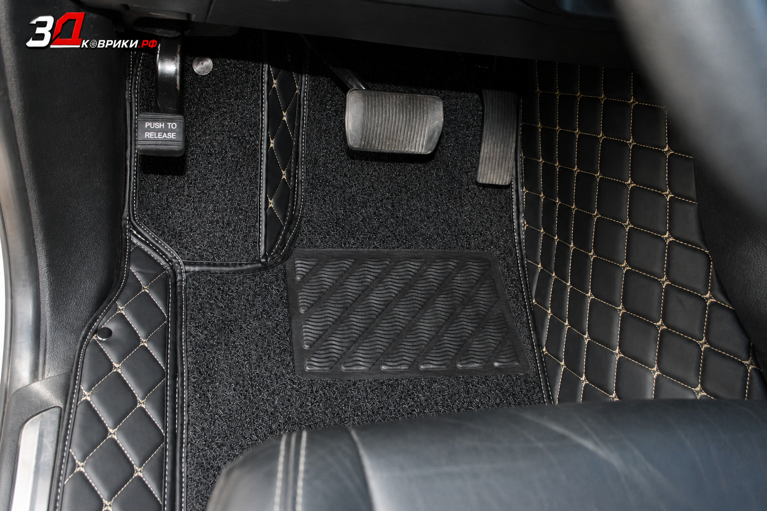 3D коврики Jeep Grand Cherokee, водительская зона