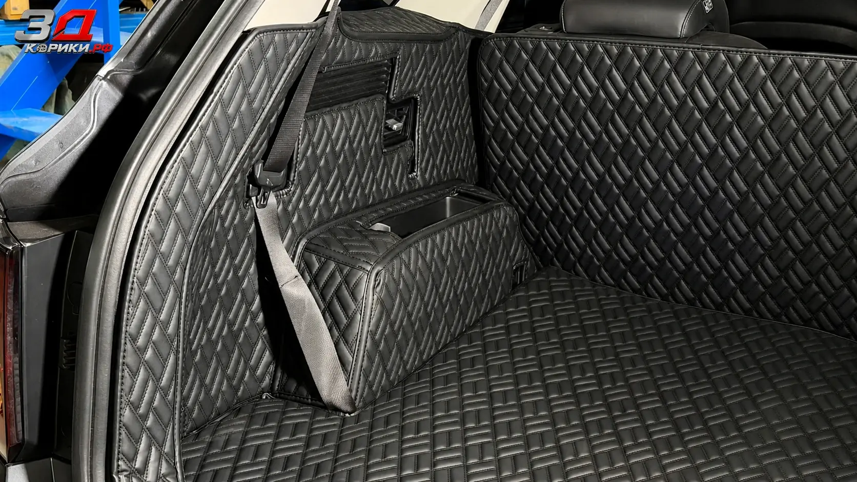 3D коврики KIA Sorento, багажник