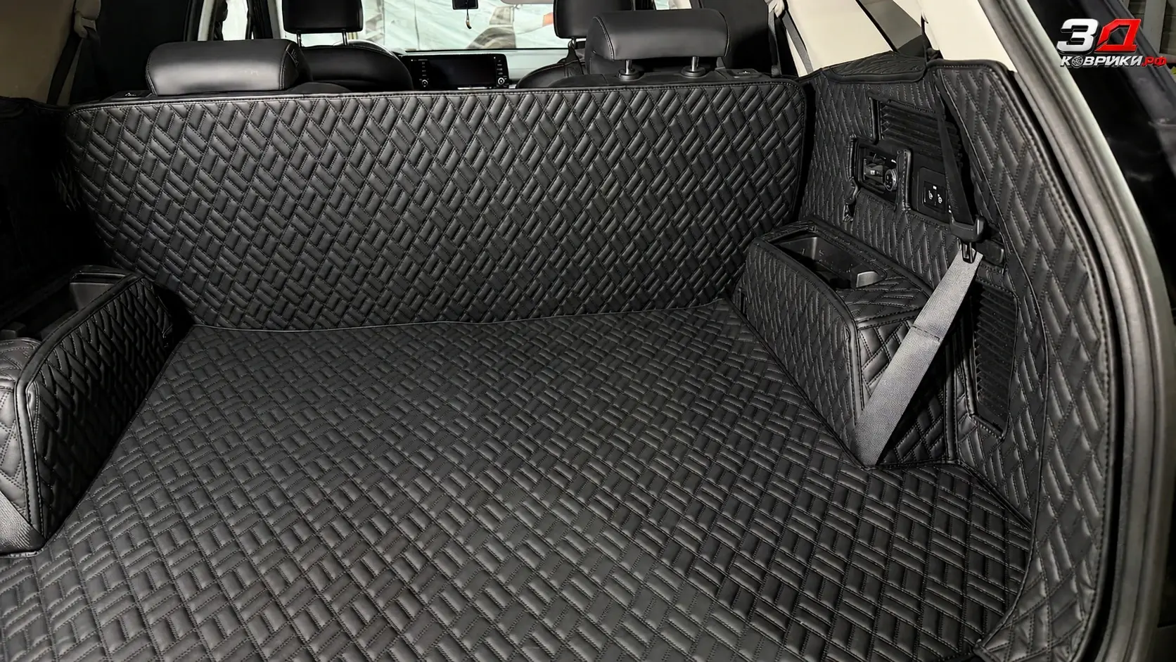 3D коврики KIA Sorento, пассажирская зона