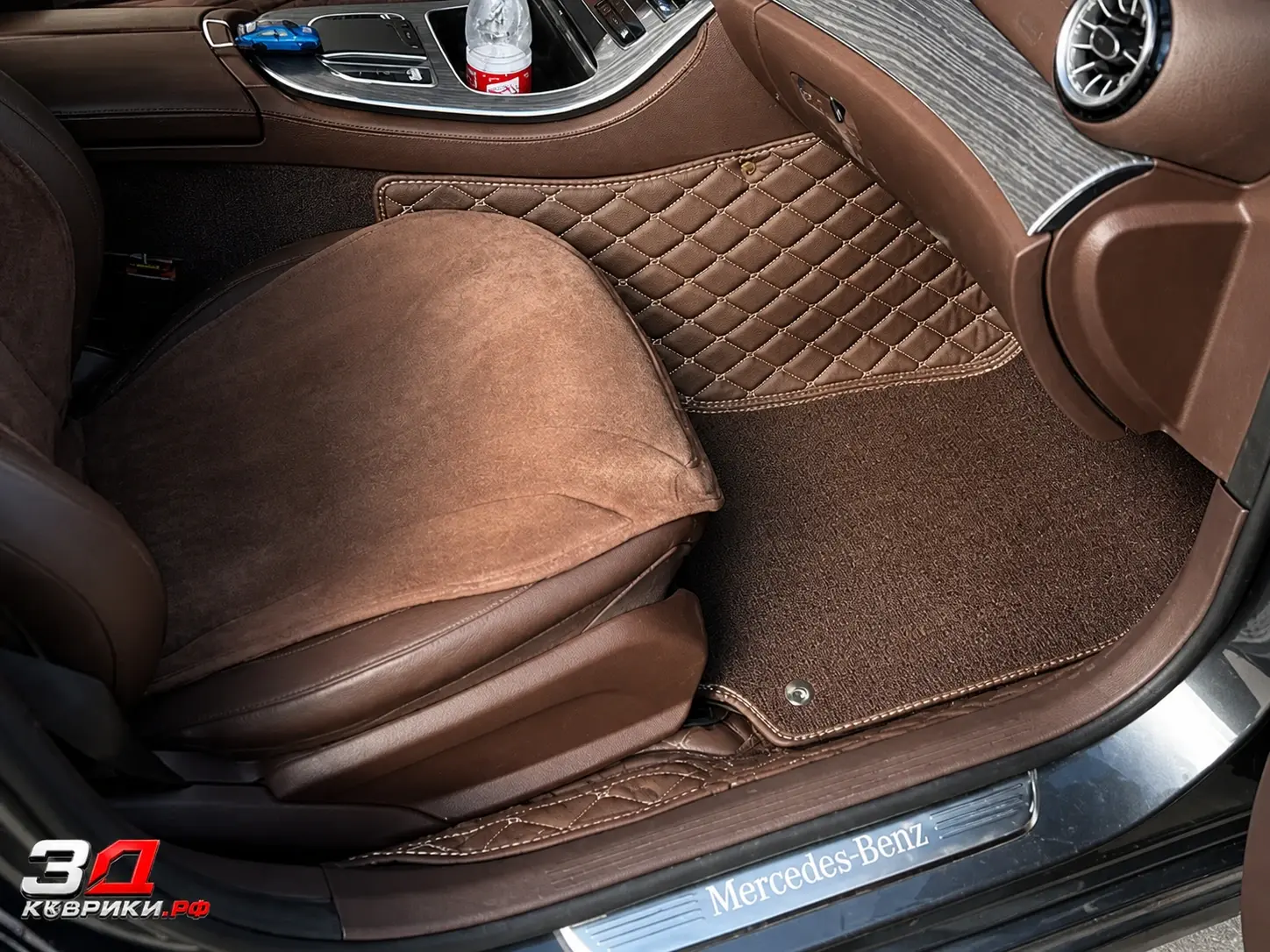 3D коврики Mercedes-Benz CLS, пассажирская зона