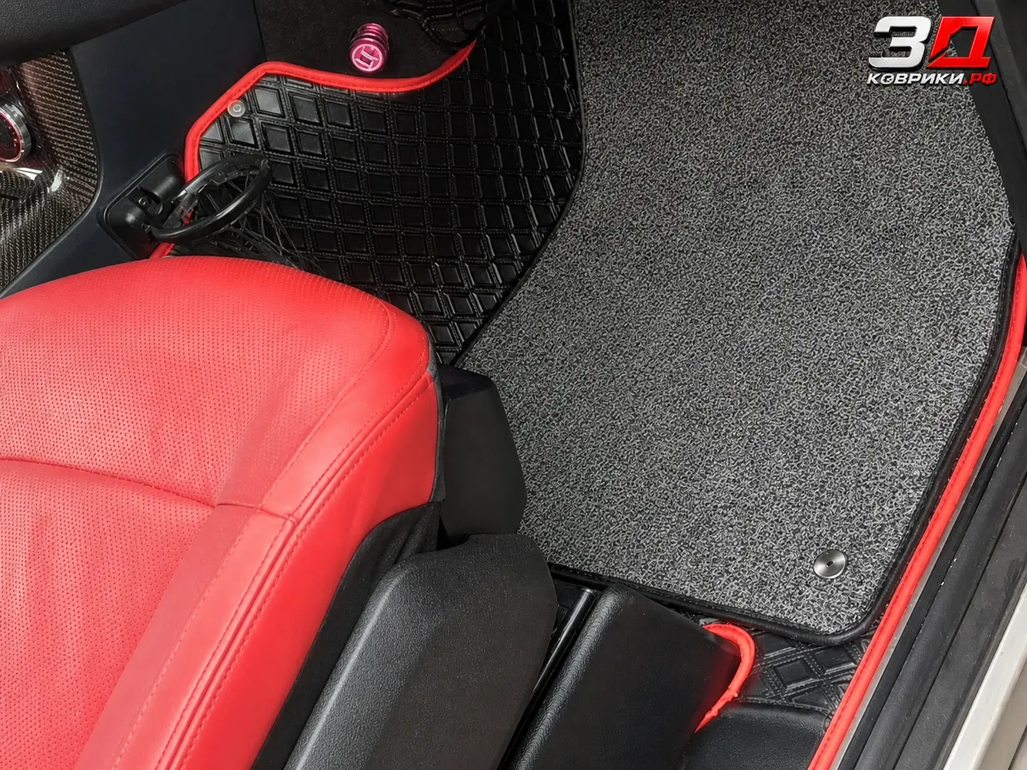 3D коврики Mercedes-Benz G, пассажирская зона
