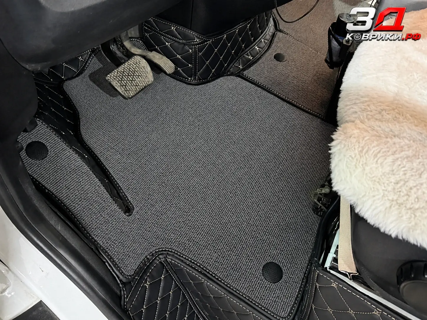 3D коврики Mercedes-Benz Sprinter, пассажирская зона