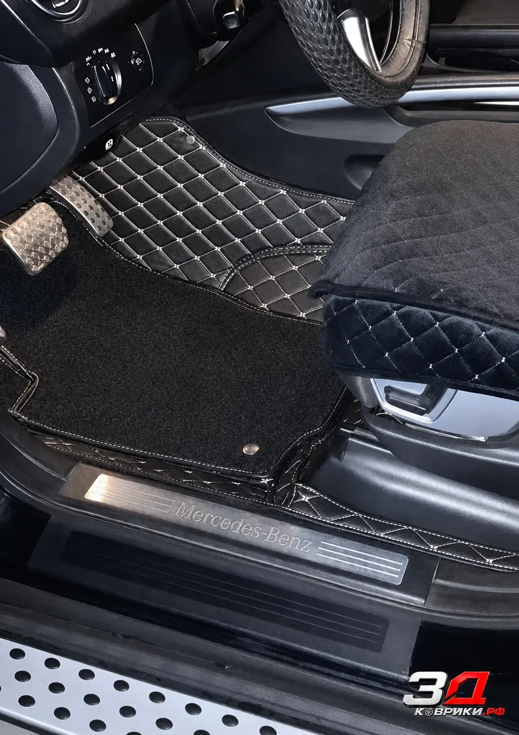 3D-коврики для Mercedes-Benz ML