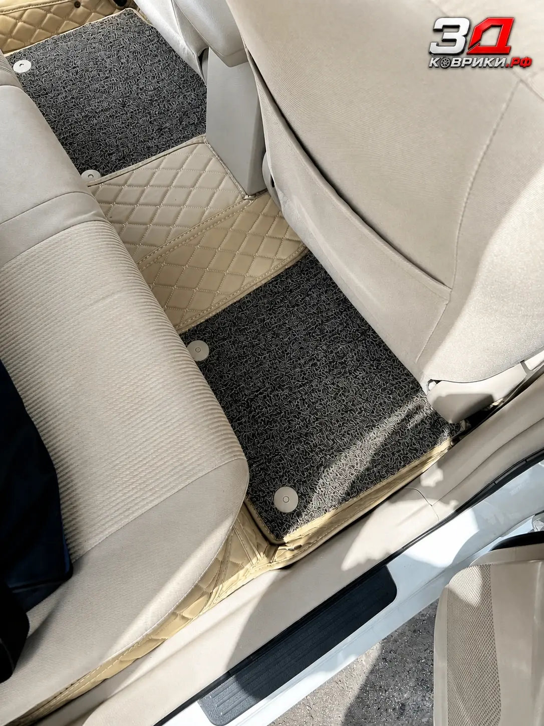 3D коврики Corolla Premio, пассажирская зона