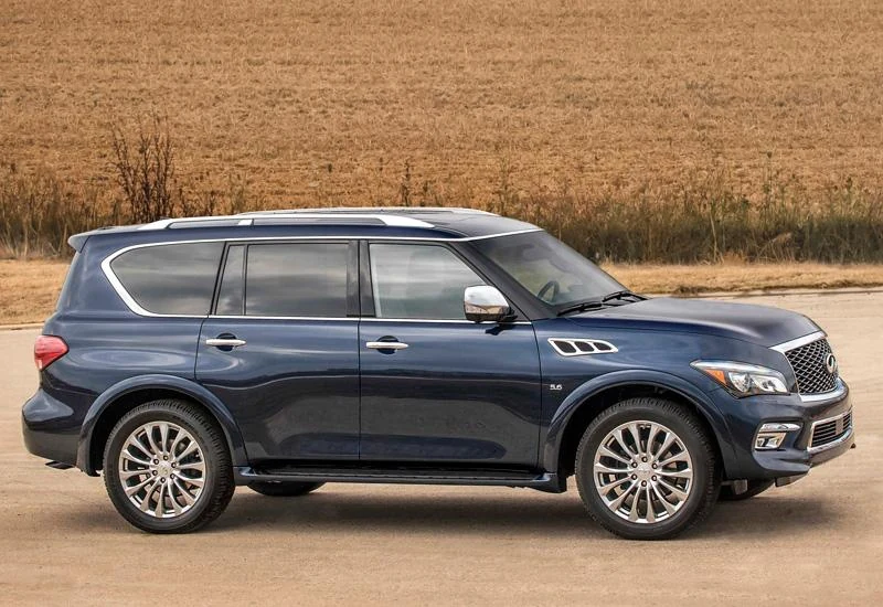 3D коврики Infiniti QX80