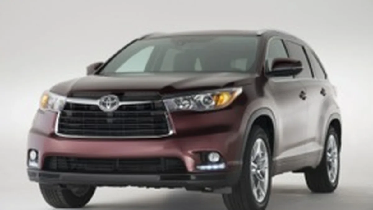 Toyota Highlander 3 поколение XU50 - фото поколения Toyota