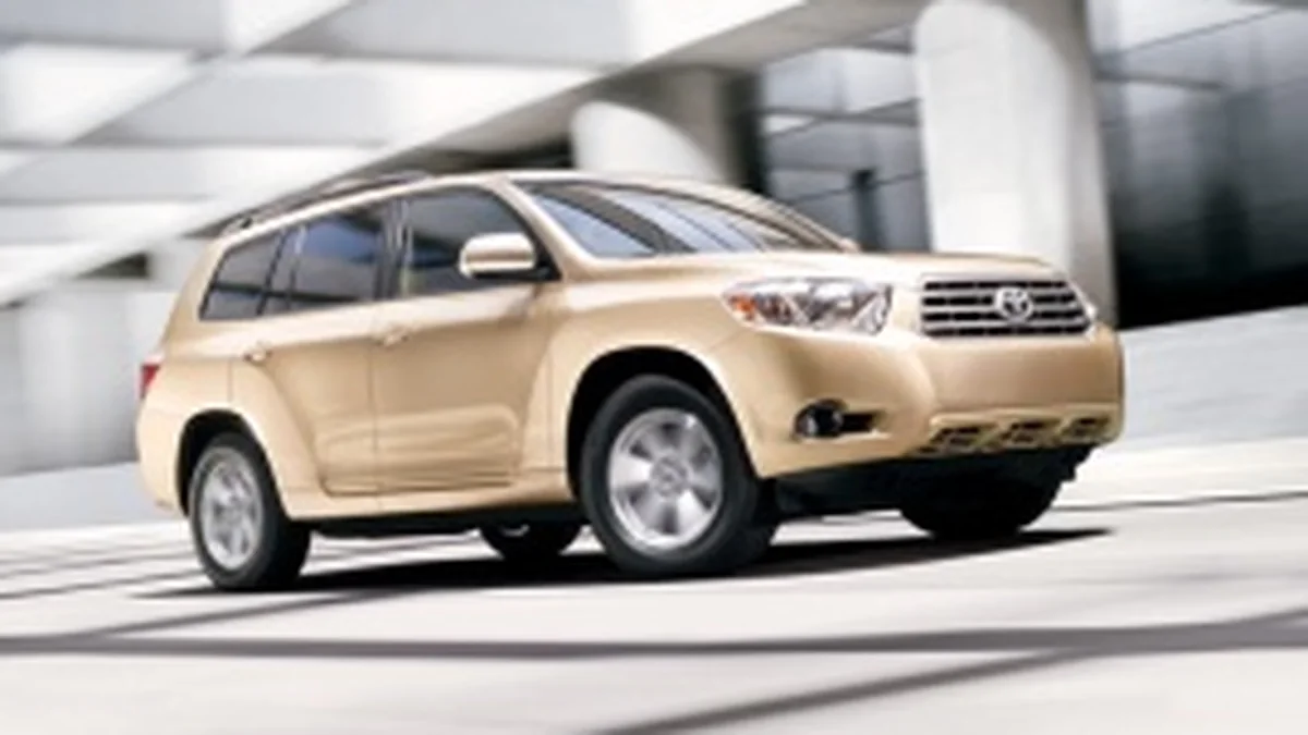 Toyota Highlander - фото модели Toyota