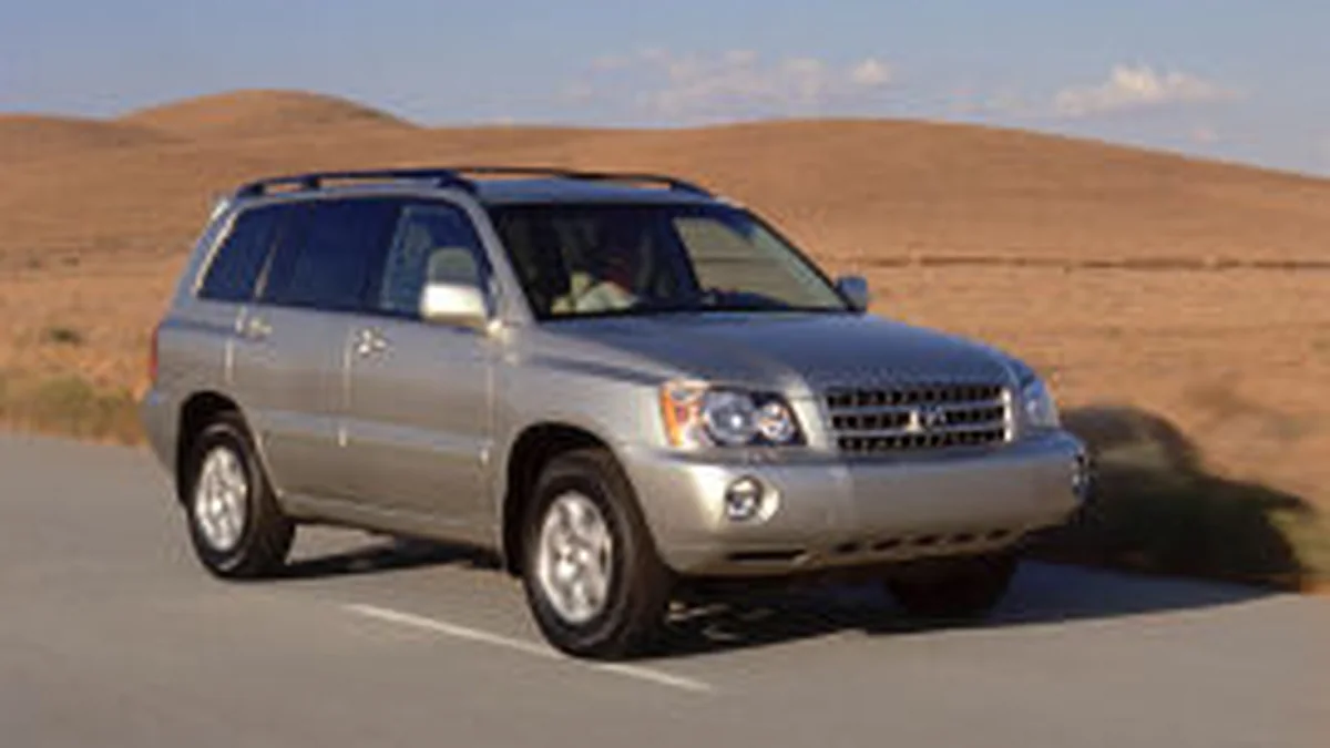 Toyota Kluger - фото модели Toyota