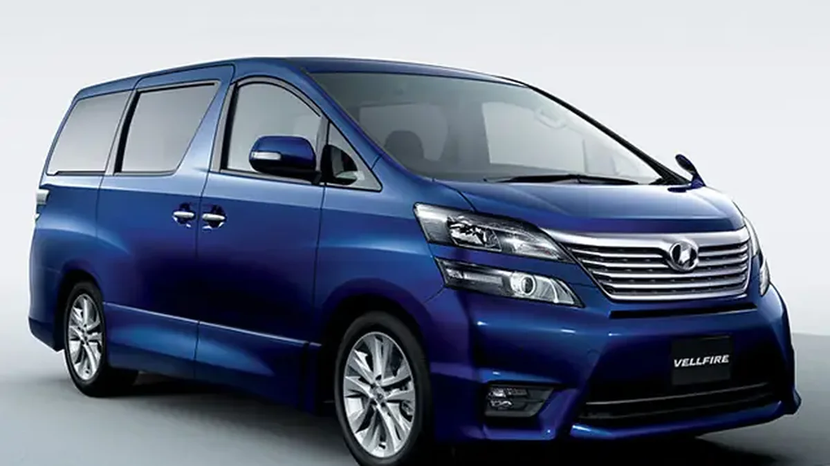 3D коврики Toyota Vellfire