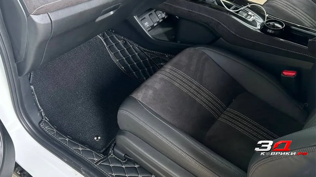 3D коврики Honda Vezel, пассажирская зона