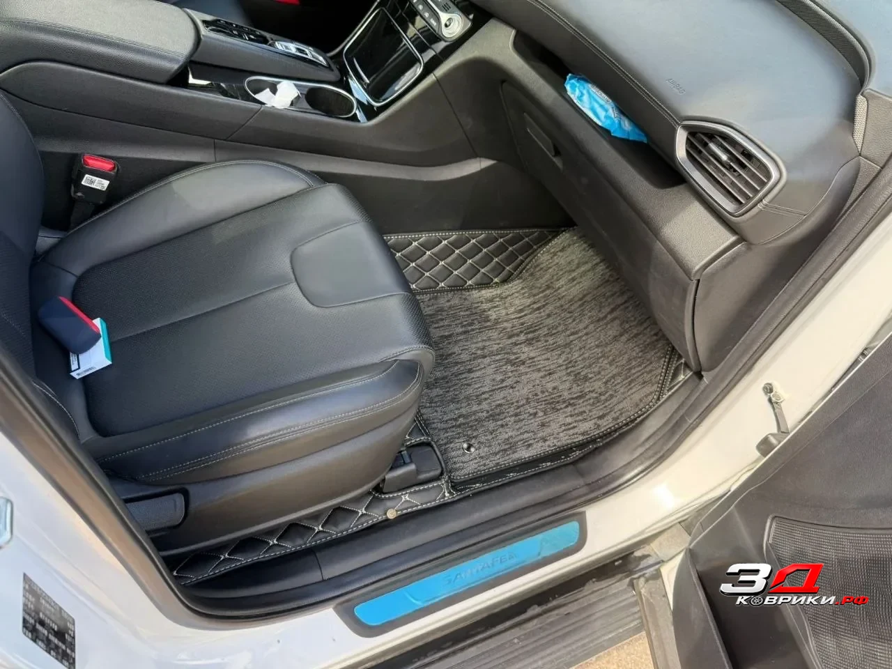 3D коврики Hyundai Santa Fe TM кроссовер, пассажирская зона
