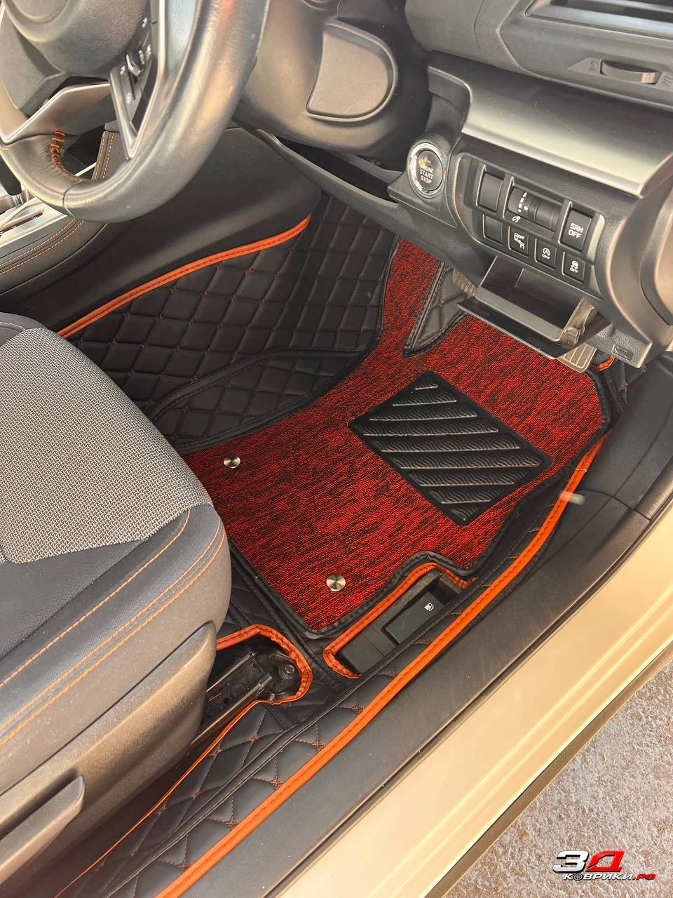 3D коврики Subaru XV фото 2