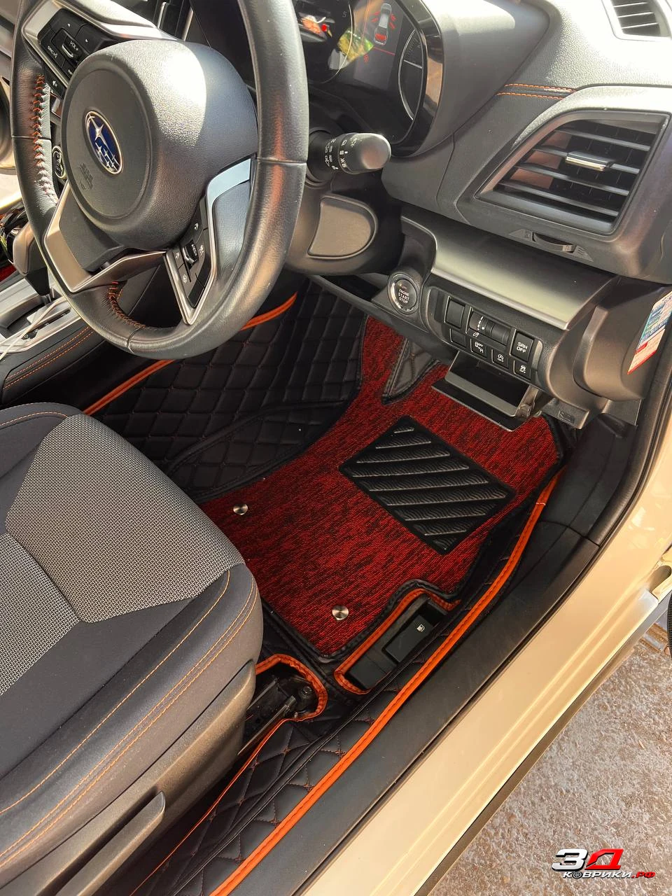 3D коврики Subaru XV фото 3