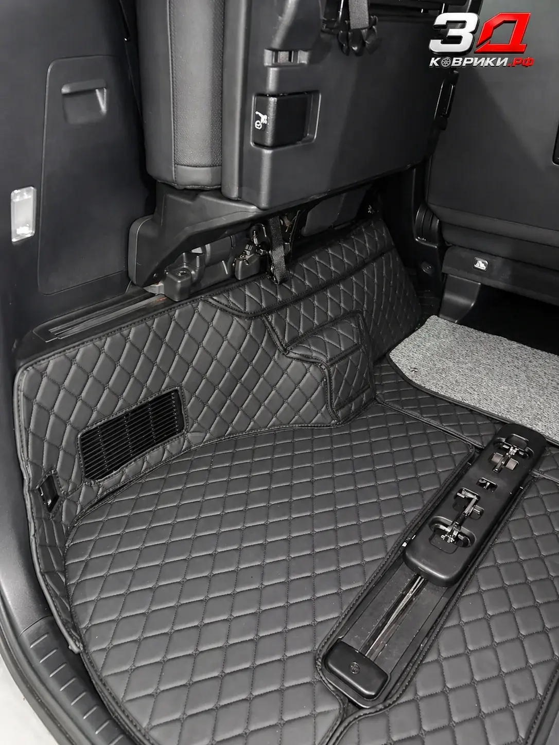 3D коврики Toyota Alphard AH30, пороги и тоннель