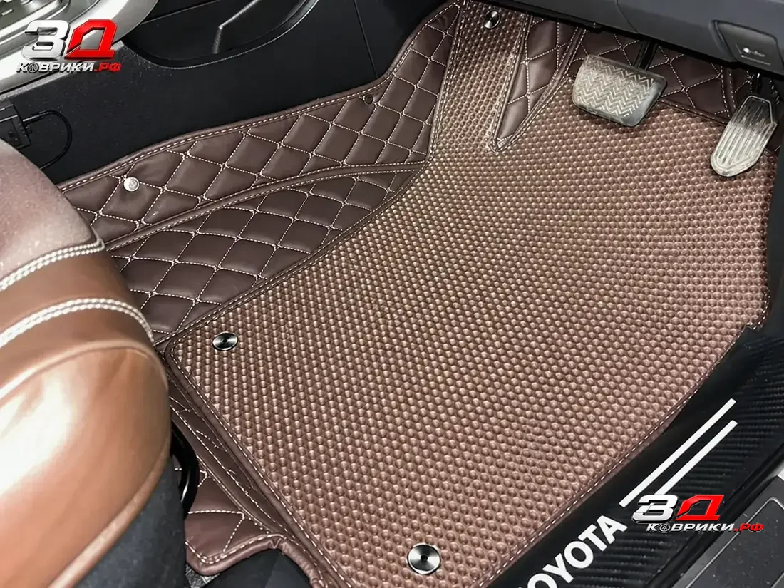 3D коврики Corolla Fielder E120, багажник