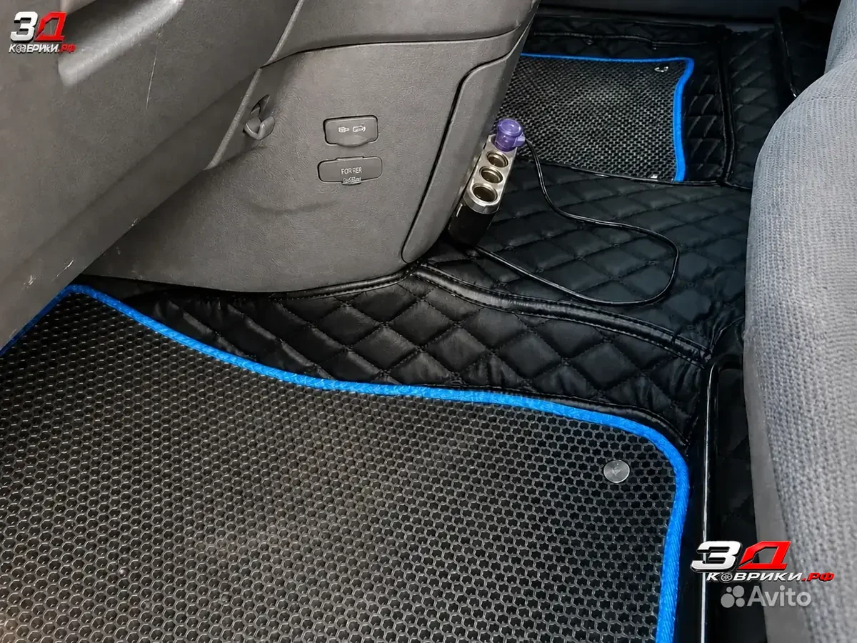 3D коврики Toyota Ipsum XM20, багажник