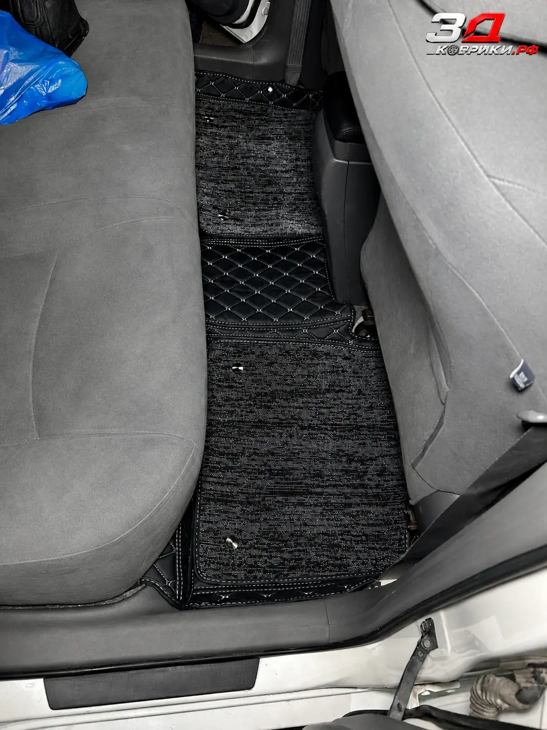 3D коврики Toyota Prius XW30, багажник
